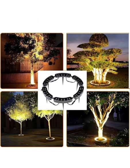 LED medžių šviestuvas 12W - 24V - 3000K - IP68