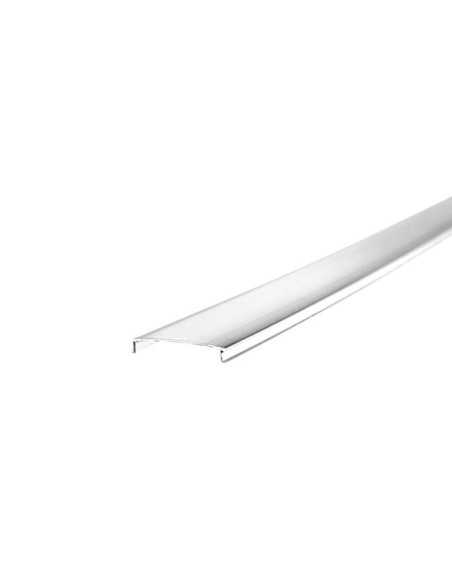 Priglaistomo LED profilio dangtelis 2m matinis