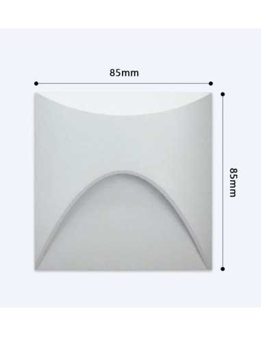 LED laiptų šviestuvas - White 3W - 3000K - IP65