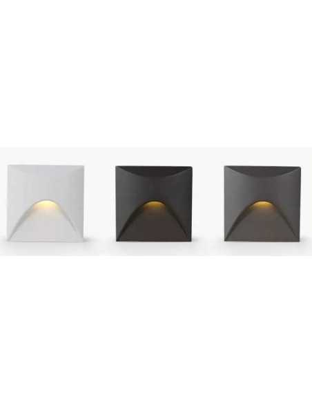 LED laiptų šviestuvas - White 3W - 3000K - IP65 LED laiptų šviestuvas - White 3W - 3000K - IP65