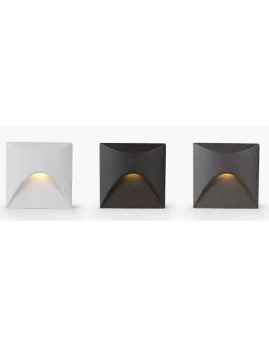 LED laiptų šviestuvas - Gray 3W - 3000K - IP65