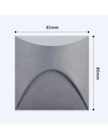 LED laiptų šviestuvas - Gray 3W - 3000K - IP65