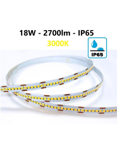 LED juosta Premium 24V - 18W - 3000K - 2700lm - IP65