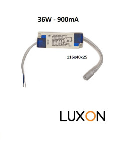 Transformatorius LED panelėms 27W-36W - 900mA