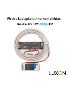 Pirties Led apšvietimo komplektas 4000K - IP67 - 3metrai