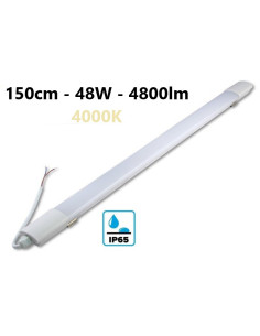 Tri-Prof LED šviestuvas IP65 - 150cm - 48W - 4800lm - 4000K