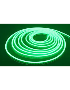 5m x NEON FLEX LED juosta 6x12 - 24V - Žalia - 1cm CUT 2