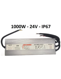 LED maitinimo šaltinis  24V - 1000W www.LUXON.LT