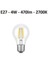 LED lemputė E27 filament - 4W - 470lm