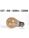 LED lemputė E27 filament - 4W - 420lm - 2200K