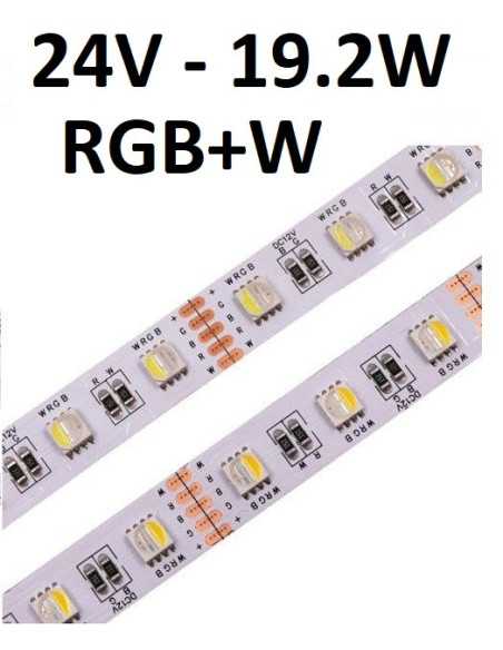 RGB+W - 24V - 19.2W - IP20
