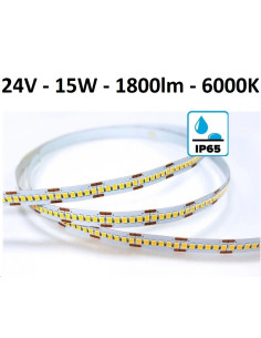 LED juosta Premium 24V - 15W - 6000K - 180smd - IP65