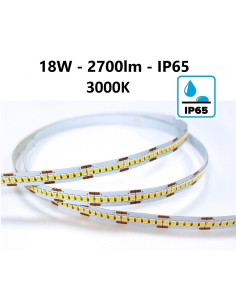 LED juosta Premium 24V - 18W - 3000K - 2700lm - IP65