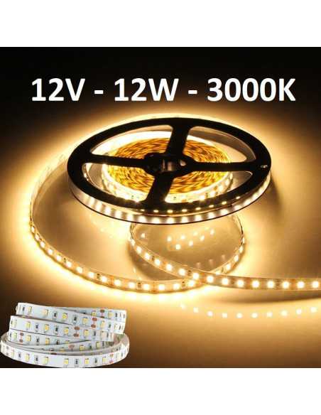 12V LED juosta - 12W - 3000K