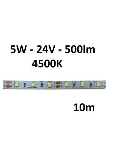 10m x LED juosta Profi - 5W - 24V - 4500K