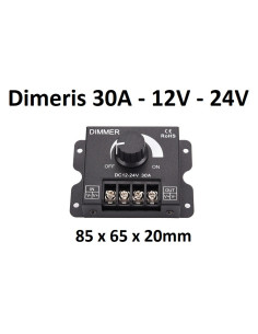Reguliatorius LED juostelei 12V-24V - 30A