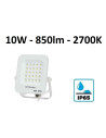 LED prožektorius 10W - 2700K - 850lm  - SLIM - IP65