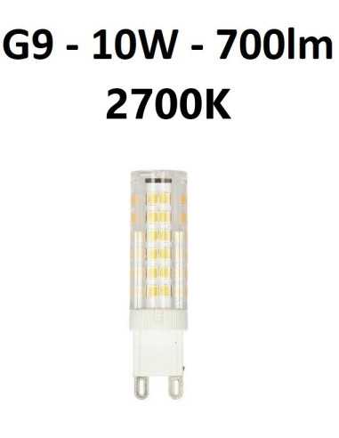 G9 LED Lemputė 8W - 500lm - šiltai balta