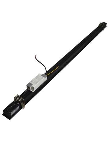 Į gipsą įleidžiamas LED šviestuvas į lubas 120cm - 42W - 3780lm - 3000K - juodas