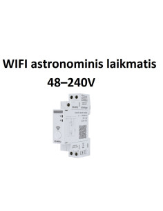WIFI astronominis laikmatis 48–240V
