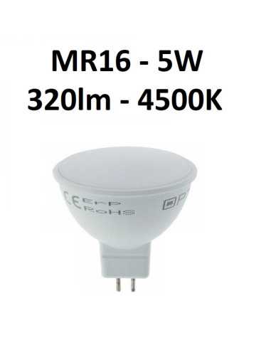 MR16 - 12V - 5W -4500K