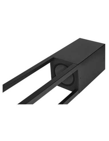LED lauko šviestuvas Polin 250cm - E27 - Juodas - internetu | Luxon.lt