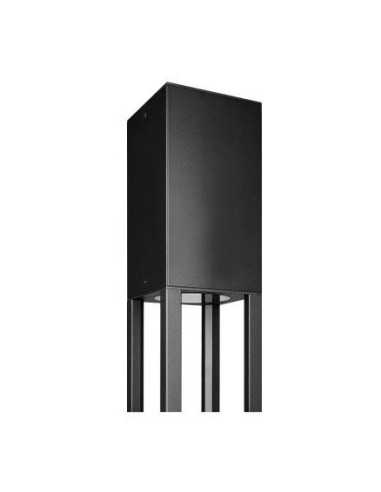 LED lauko šviestuvas Polin 250cm - E27 - Juodas - internetu | Luxon.lt