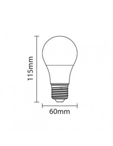 LED lemputė E27 - 10W