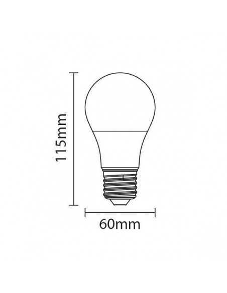 LED lemputė E27 - 10W