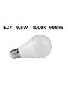 LED lemputė E27 - 9,5W - 4000K - 900lm
