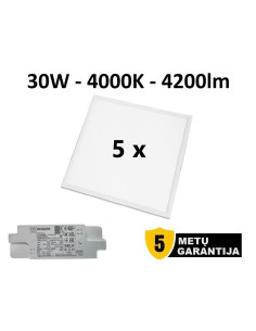 LED panelė armstrong luboms 60x60cm - 40W - 4000lm - 4000K 2