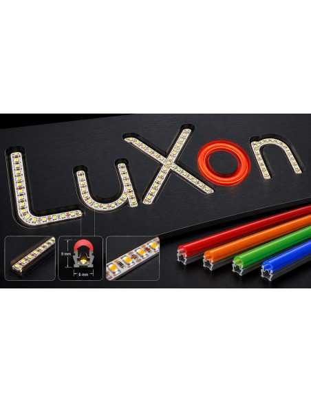 Silikoninis  uždengimas LED juostelėi RED