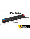 LED maitinimo šaltinis 100W - 12V slim