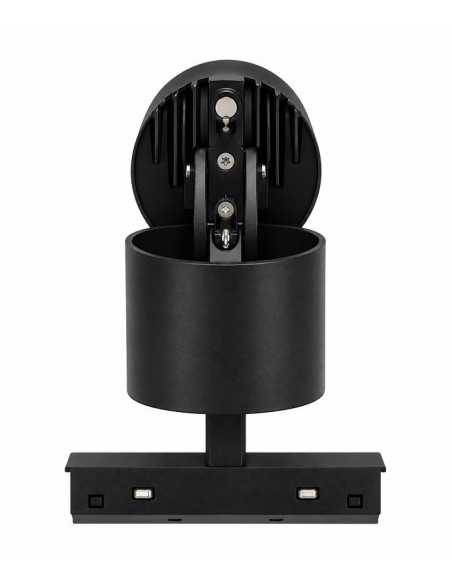 Magnetinis šviestuvas 48V - 9W CCT juodas | Luxon.lt