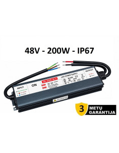 LED maitinimo šaltinis  48V - 200W - IP67