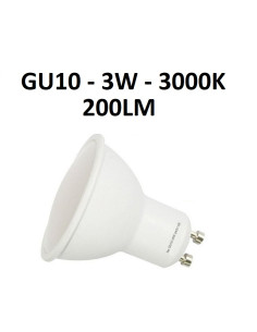 GU10 - 3W - 200lm WW LED lemputė