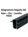 Magnetinis bėgelis GK tipo – 2 m – juodas - TR20
