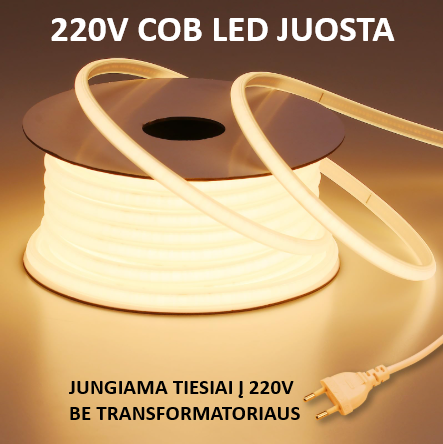 220V LED juosta